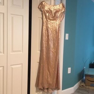 Brides made dress/fancy cocktail dress. Formal